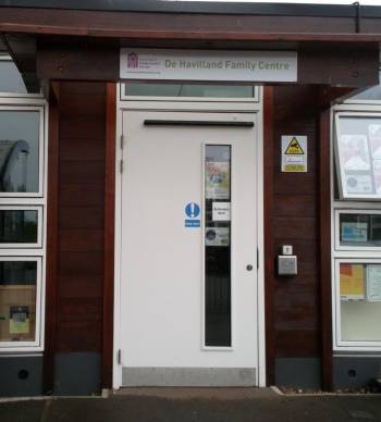 DeHavilland Family Centre entrance